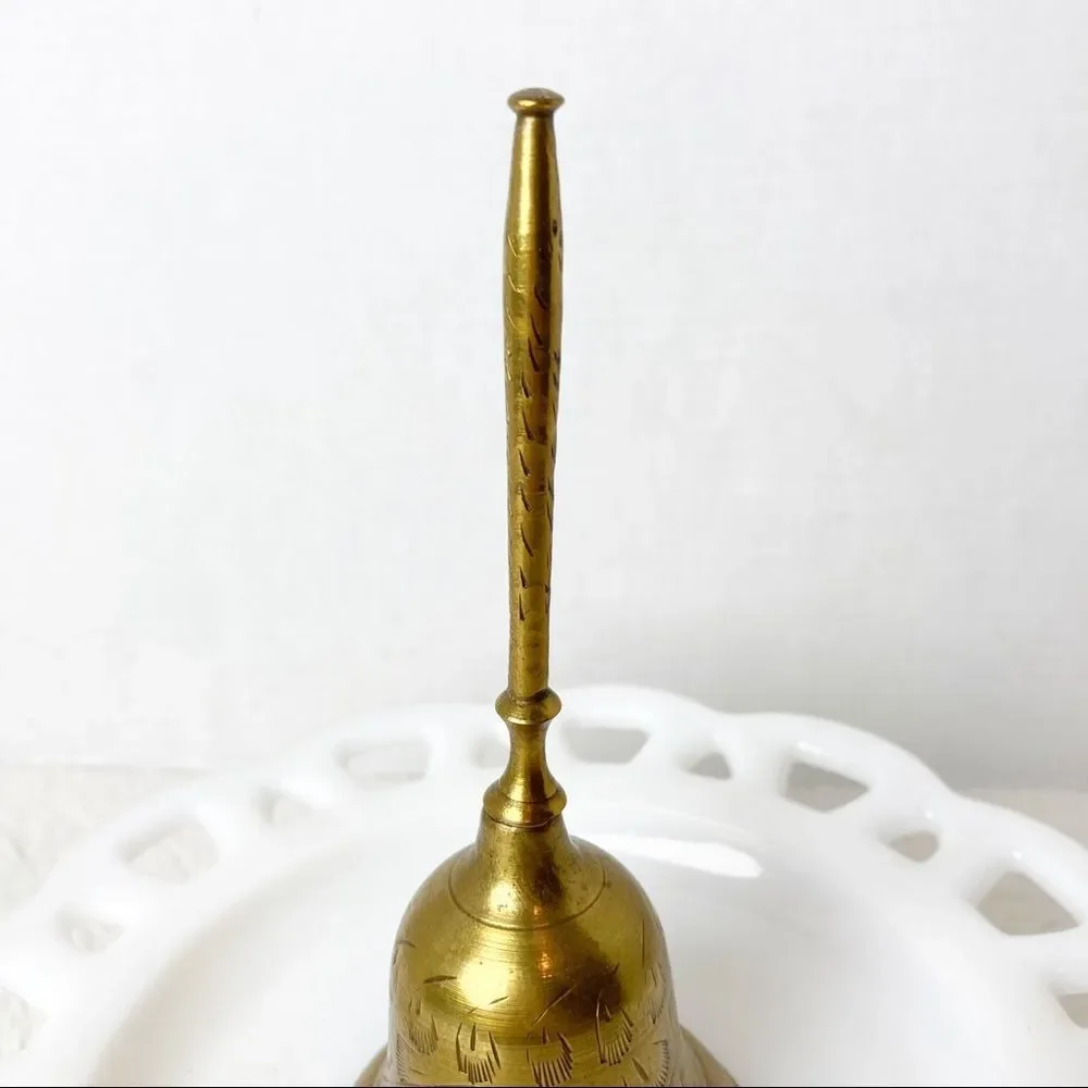 Etched brass bell - Picture 5 of 5